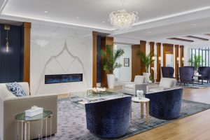 Broken Sound Lobby Fireplace