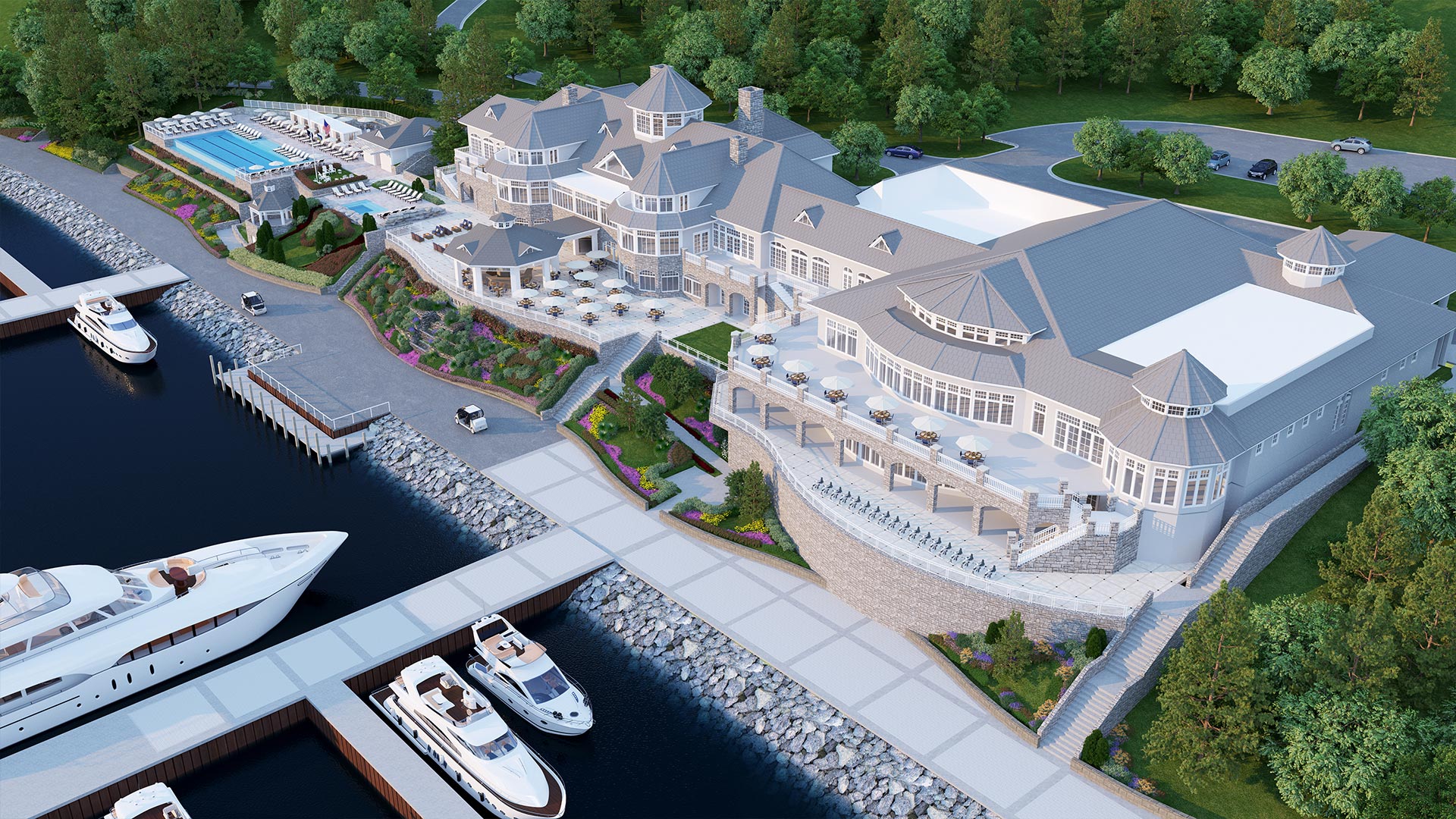 Bay Harbor Yacht Club – Clubhouse - Rendering