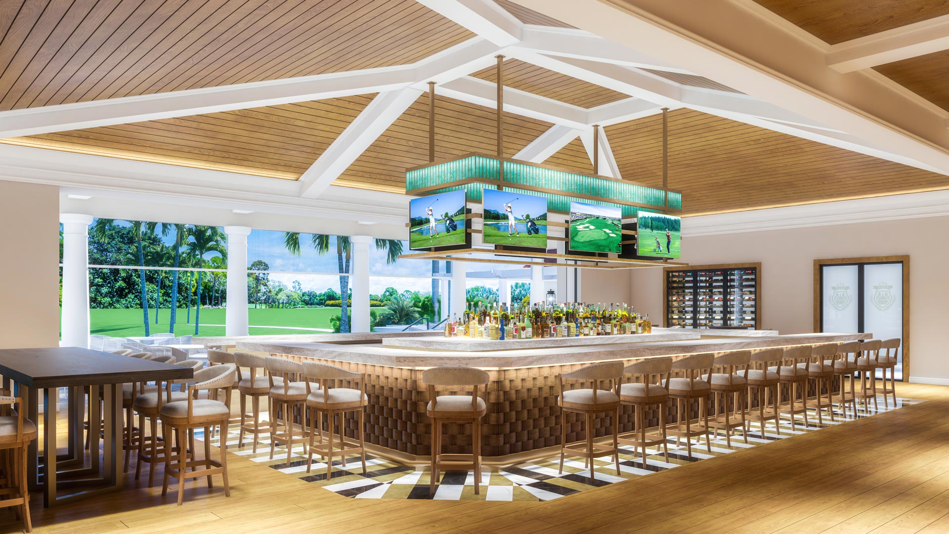 The Oaks Club Bar - Before