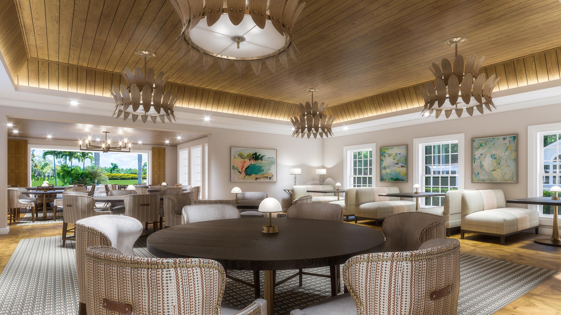 The Oaks Club Lounge - Before